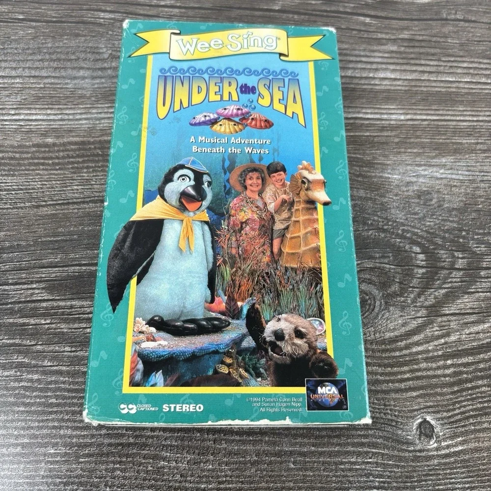 WEE SING-Under the Sea 1994 VHS